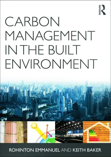 Cover of Carbon Management in the Built Environment