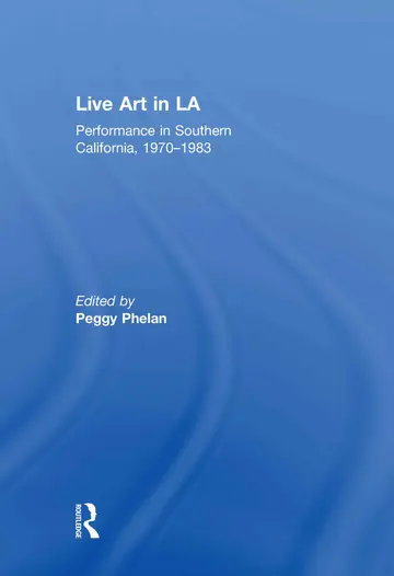 Cover of Live Art in LA
