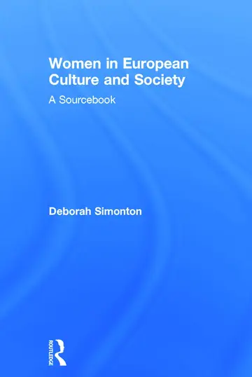 Cover of Women in European Culture and Society