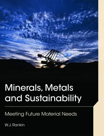 Cover of Minerals, Metals and Sustainability