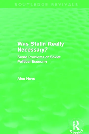 Cover of Was Stalin Really Necessary?