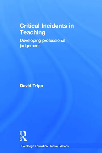Cover of Critical Incidents in Teaching