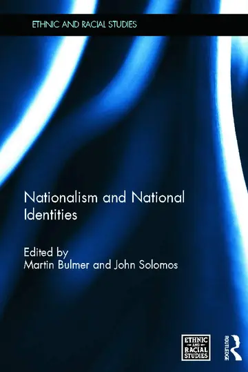 Cover of Nationalism and National Identities