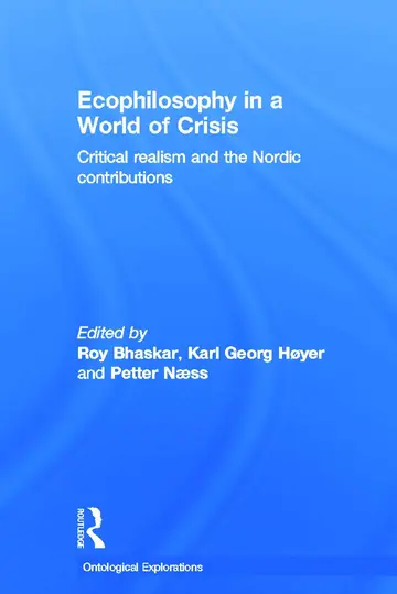 Cover of Ecophilosophy in a World of Crisis