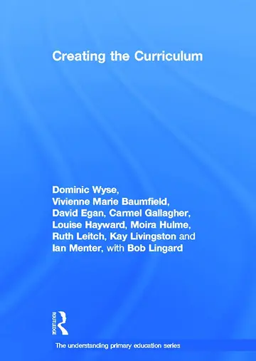 Cover of Creating the Curriculum