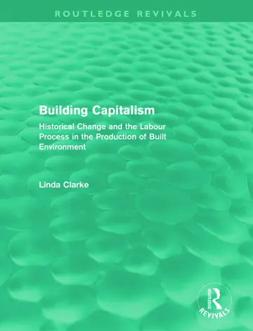 Cover of Building Capitalism