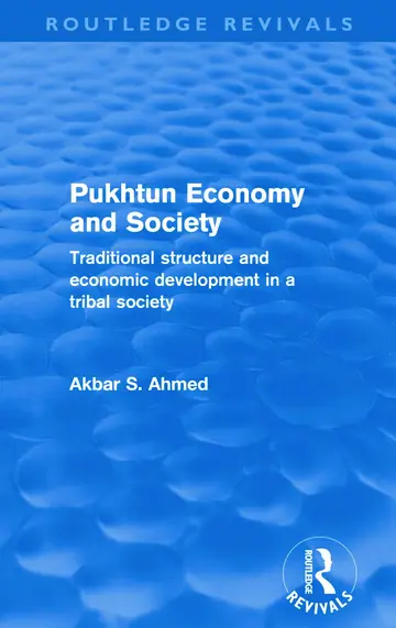 Cover of Pukhtun Economy and Society