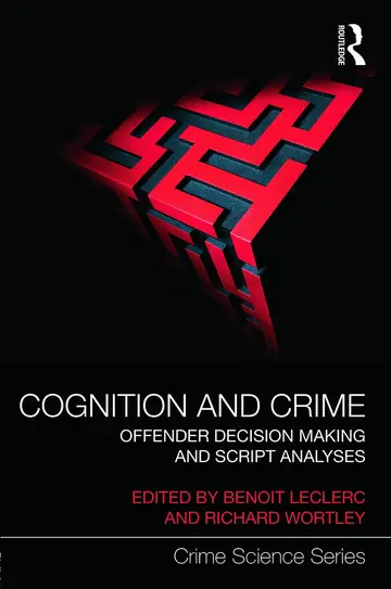 Cover of Cognition and Crime