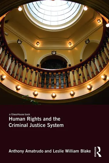 Cover of Human Rights and the Criminal Justice System