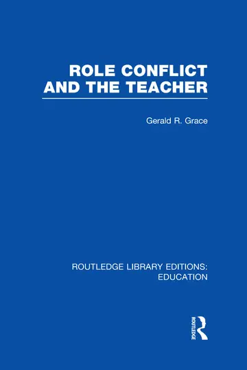 Cover of Role Conflict and the Teacher