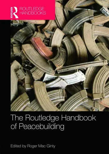 Cover of Routledge Handbook of Peacebuilding