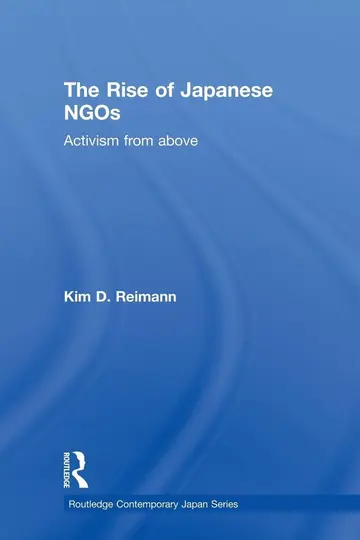 Cover of The Rise of Japanese NGOs
