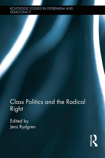 Cover of Class Politics and the Radical Right