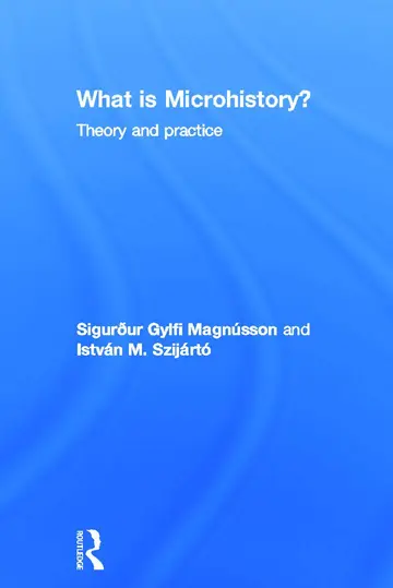 Cover of What is Microhistory?