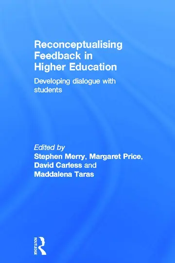 Cover of Reconceptualising Feedback in Higher Education