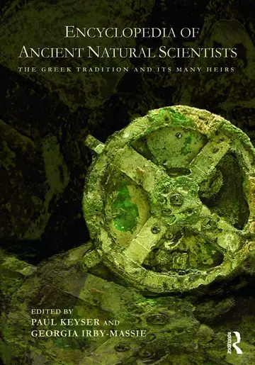 Cover of The Encyclopedia of Ancient Natural Scientists