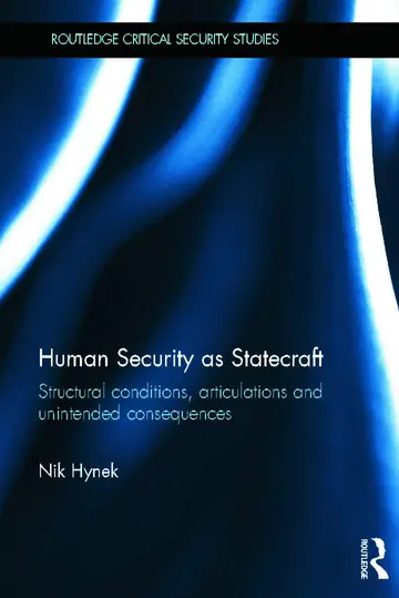 Cover of Human Security as Statecraft