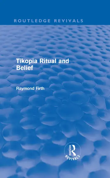 Cover of Tikopia Ritual and Belief