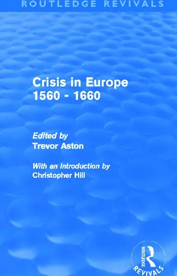 Cover of Crisis in Europe 1560-1660