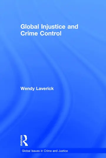 Cover of Global Injustice and Crime Control
