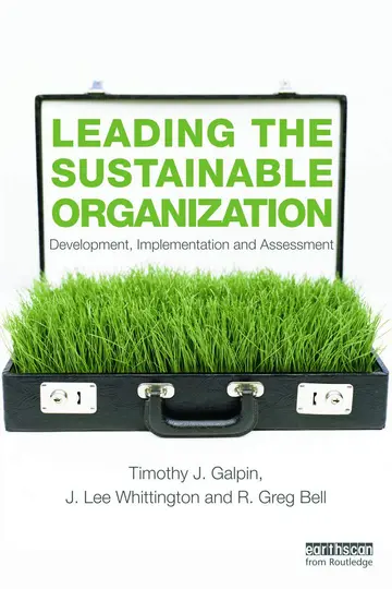 Cover of Leading the Sustainable Organization