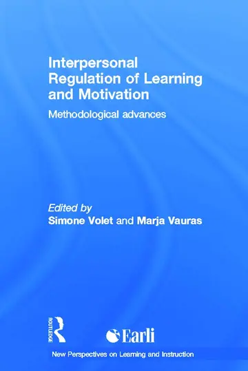Cover of Interpersonal Regulation of Learning and Motivation