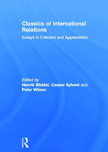 Cover of Classics of International Relations