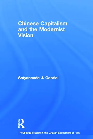 Cover of Chinese Capitalism and the Modernist Vision