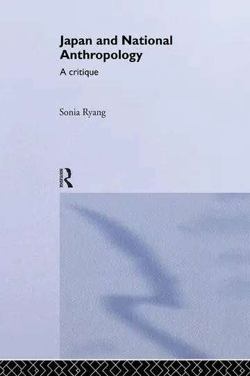Cover of Japan and National Anthropology