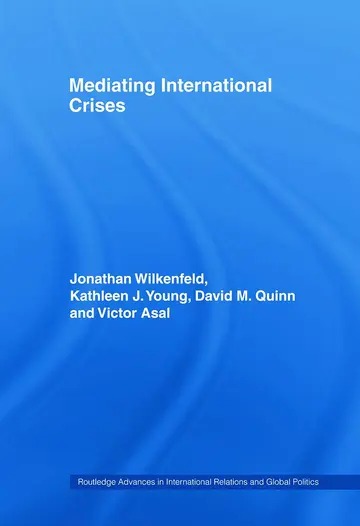 Cover of Mediating International Crises