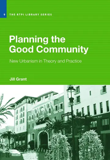 Cover of Planning the Good Community