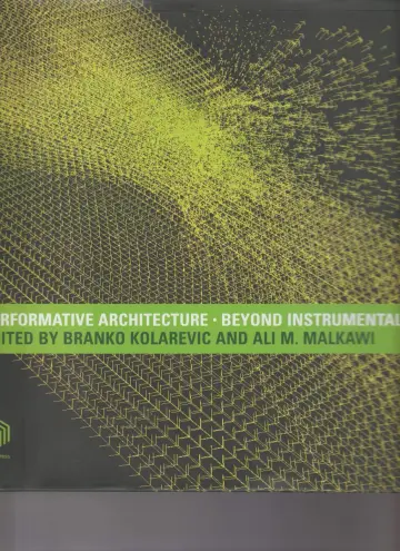 Cover of Performative Architecture