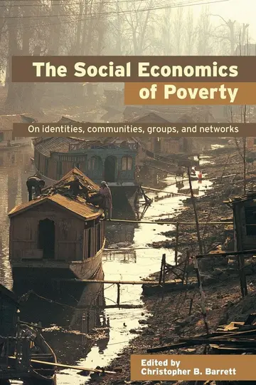 Cover of The Social Economics of Poverty
