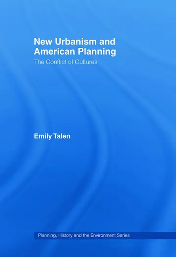 Cover of New Urbanism and American Planning