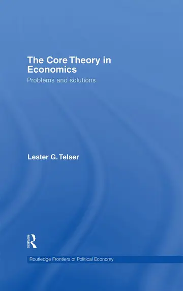 Cover of The Core Theory in Economics