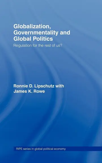 Cover of Globalization, Governmentality and Global Politics