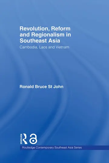 Cover of Revolution, Reform and Regionalism in Southeast Asia