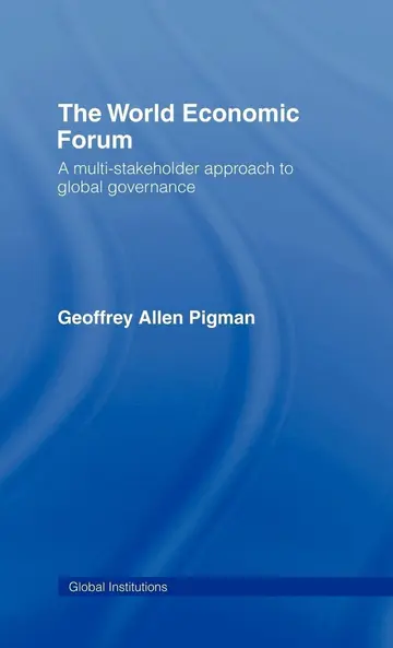Cover of The World Economic Forum
