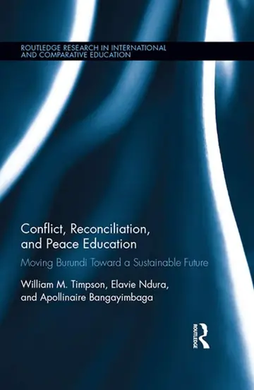 Cover of Conflict, Reconciliation, and Peace Education