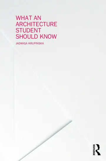 Cover of What an Architecture Student Should Know