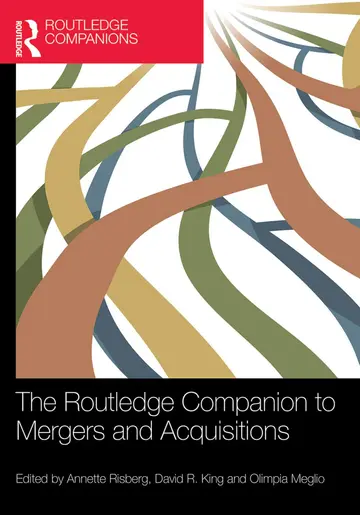 Cover of Routledge Companion to Mergers and Acquisitions