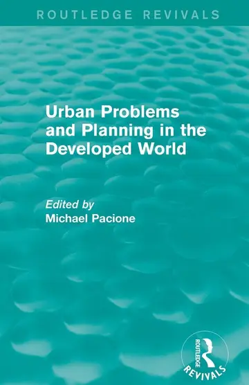 Cover of Urban Problems and Planning in the Developed World