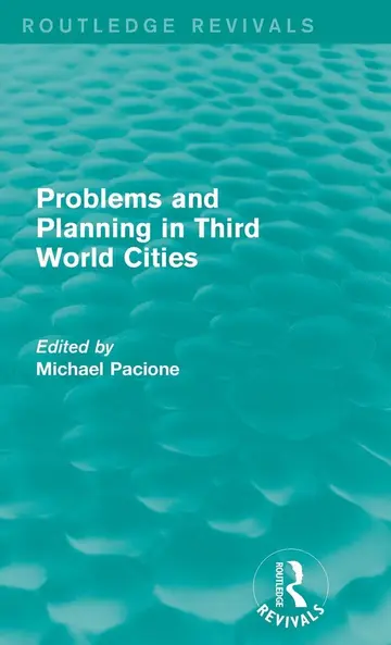 Cover of Problems and Planning in Third World Cities