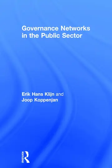 Cover of Governance Networks in the Public Sector