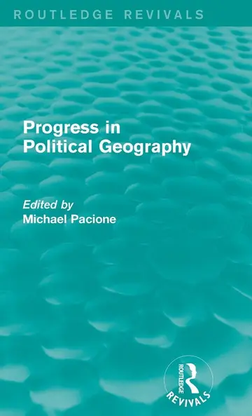 Cover of Progress in Political Geography