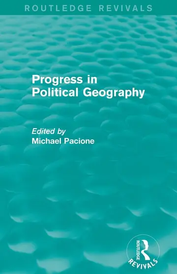 Cover of Progress in Political Geography