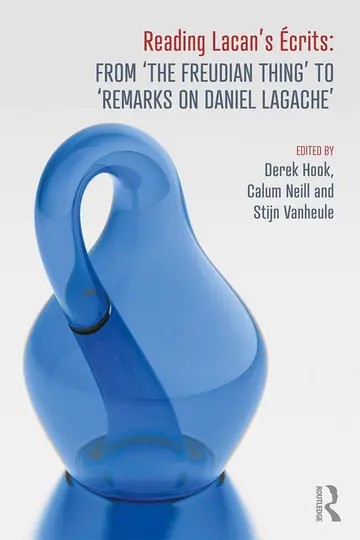 Cover of Reading Lacan's Écrits