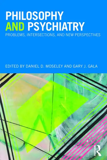 Cover of Philosophy and Psychiatry