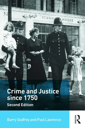 Cover of Crime and Justice Since 1750