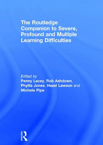 Cover of The Routledge Companion to Severe, Profound and Multiple Learning Difficulties